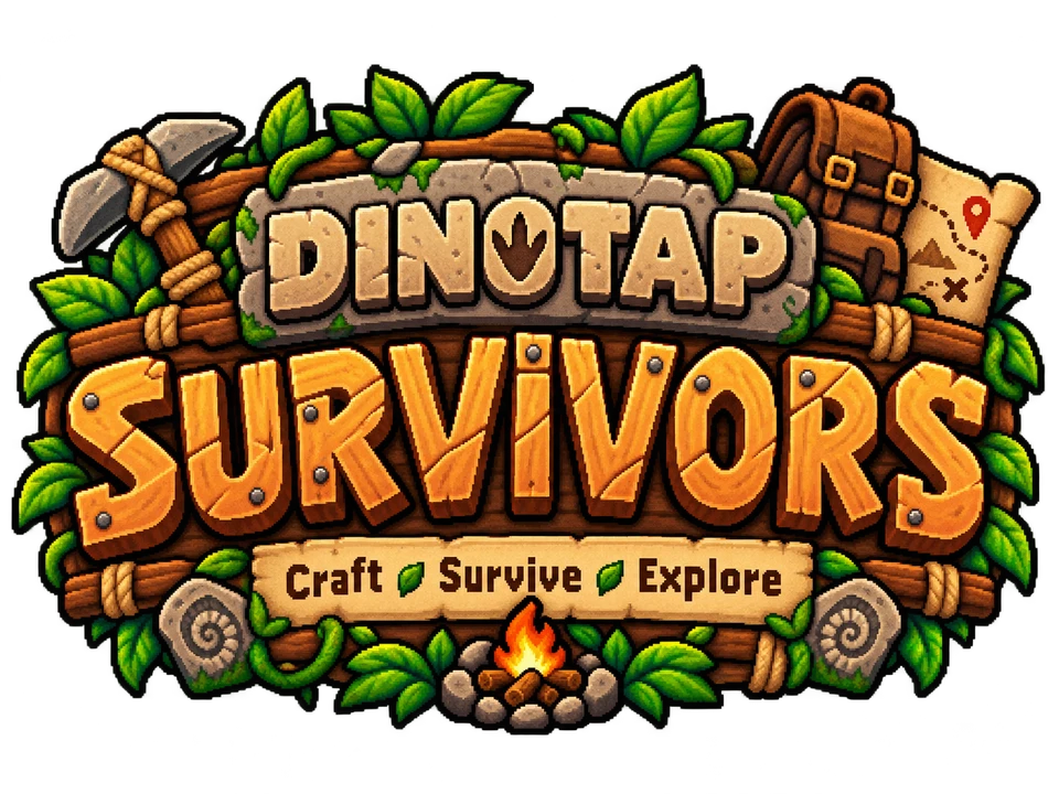 DinoTap Survivors — Craft, Survive, Explore